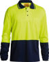 Picture of Bisley Hi Vis Polo Shirt Long Sleeve BK6234