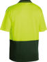Picture of Bisley Hi Vis Polo Shirt Short Sleeve BK1234