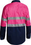 Picture of Bisley 3M Taped Cool Lightweight Hi Vis Shirt BS6896