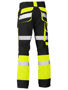 Picture of Bisley Taped Biomotion Contrast Hi Vis Pant BP6412T