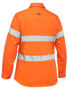 Picture of Bisley Women's Taped Hi Vis Cool Lightweight Drill Shirt BL6897