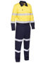 Picture of Bisley Taped Hi Vis Coverall with Waist Zip Opening BC6066T