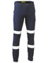 Picture of Bisley Taped Biomotion Stretch Cotton Drill Cargo Cuffed Pants BPC6028T