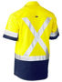 Picture of Bisley Flx & Move™ X Taped Hi Vis Utility Shirt BS1177XT