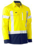 Picture of Bisley Flx & Move™ X Taped Hi Vis Utility Shirt BS6177XT