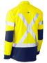 Picture of Bisley Flx & Move™ X Taped Hi Vis Utility Shirt BS6177XT