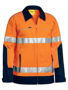 Picture of Bisley Taped Hi Vis Drill Jacket with Liquid Repellent finish BJ6917T