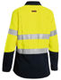 Picture of Bisley TenCate Tecasafe® Plus 700 Women's Taped Hi Vis FR Vented Shirt BL8082T