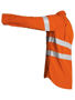 Picture of Bisley TenCate Tecasafe® Plus 580 Taped Hi Vis Lightweight FR Vented Shirt BS8097T