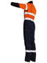 Picture of Bisley TenCate Tecasafe® Plus 700 Taped Hi Vis FR Vented Coverall BC8086T