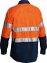 Picture of Bisley Taped Hi Vis Drill Shirt (5X Pack) BT6456EP