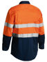 Picture of Bisley Taped Hi Vis Cool Lightweight Shirt (5X Embroidery Pack) BS6896EP