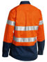 Picture of Bisley Women's Taped Hi Vis Drill Shirt BLT6456