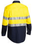 Picture of Bisley Taped Hi Vis Closed Front Cool Lightweight Shirt BSC6896