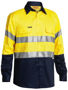 Picture of Bisley Taped Hi Vis Drill Shirt BT6456