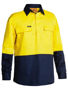 Picture of Bisley Hi Vis Closed Front Drill Shirt BSC6267