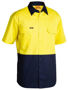 Picture of Bisley Hi Vis Cool Lightweight Drill Shirt BS1895