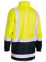 Picture of Bisley Taped Hi Vis Recycled Rain Shell Jacket BJ6766T