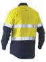 Picture of Bisley Bisley Recycle Taped Two Tone Hi Vis Drill Shirt BS6996T