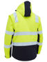 Picture of Bisley Taped Two Tone Hi Vis 3 in 1 Soft Shell Jacket BJ6078T