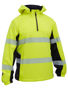 Picture of Bisley Flx & Move™ Hi Vis Taped Liquid Repellent Fleece Hoodie BK6571T