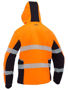 Picture of Bisley Flx & Move™ Hi Vis Taped Liquid Repellent Fleece Hoodie BK6571T