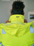 Picture of Bisley Taped Hi Vis Wet Weather Bomber Jacket BJ6770T