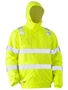 Picture of Bisley Taped Hi Vis Wet Weather Bomber Jacket BJ6770T