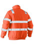 Picture of Bisley Taped Hi Vis Wet Weather Bomber Jacket BJ6770T