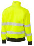 Picture of Bisley Taped Hi Vis Soft Shell Bomber Jacket BJ6979T