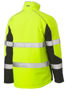 Picture of Bisley Taped Hi Vis Puffer Jacket with Stand Collar BJ6829T