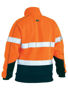 Picture of Bisley Taped Hi Vis 1/4 Zip Fleece Pullover with Sherpa Lining BK6987T