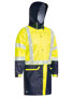 Picture of Bisley Taped Hi Vis Stretch PU Rain Coat BJ6935HT