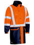 Picture of Bisley Taped Hi Vis Stretch PU Rain Coat BJ6935HT