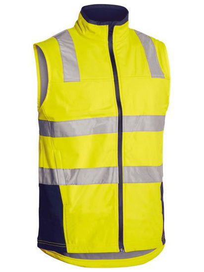 Picture of Bisley Taped Hi Vis Soft Shell Vest BV0348T