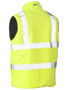 Picture of Bisley Taped Hi Vis Reversible Puffer Vest BV0330HT