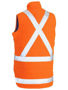 Picture of Bisley Taped Hi Vis Puffer Vest with X Back BV0379XT