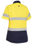 Picture of Bisley Women's Taped Hi Vis Cool Lightweight Drill Shirt BL1896