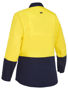 Picture of Bisley Women's Cool Lightweight Hi Vis Drill Shirt BL6895