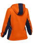 Picture of Bisley Women's Hi Vis Liquid Repellent Fleece Hoodie BKL6571