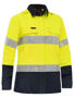 Picture of Bisley Apex 160 Women's Taped Hi Vis FR Ripstop Vented Shirt BL8338T