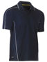 Picture of Bisley Cool Mesh Polo with Reflective Piping BK1425