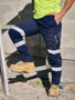 Picture of Bisley Taped Biomotion Stretch Cotton Drill Elastic Waist Cargo Work Pant BPC6029T