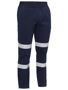 Picture of Bisley Taped Biomotion Stretch Cotton Drill Elastic Waist Cargo Work Pant BPC6029T