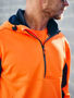 Picture of Bisley Hi Vis Liquid Repellent Fleece Hoodie BK6571