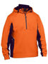 Picture of Bisley Hi Vis Liquid Repellent Fleece Hoodie BK6571