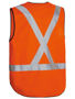 Picture of Bisley Taped X Back Hi Vis Vest BT0347