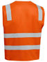 Picture of Bisley Taped Hi Vis Safety Zip Vest BV0341T