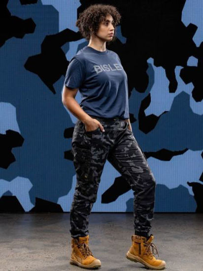 Picture of Bisley Women's Flx & Move™ Stretch Camo Cargo Pants - Limited Edition BPCL6337